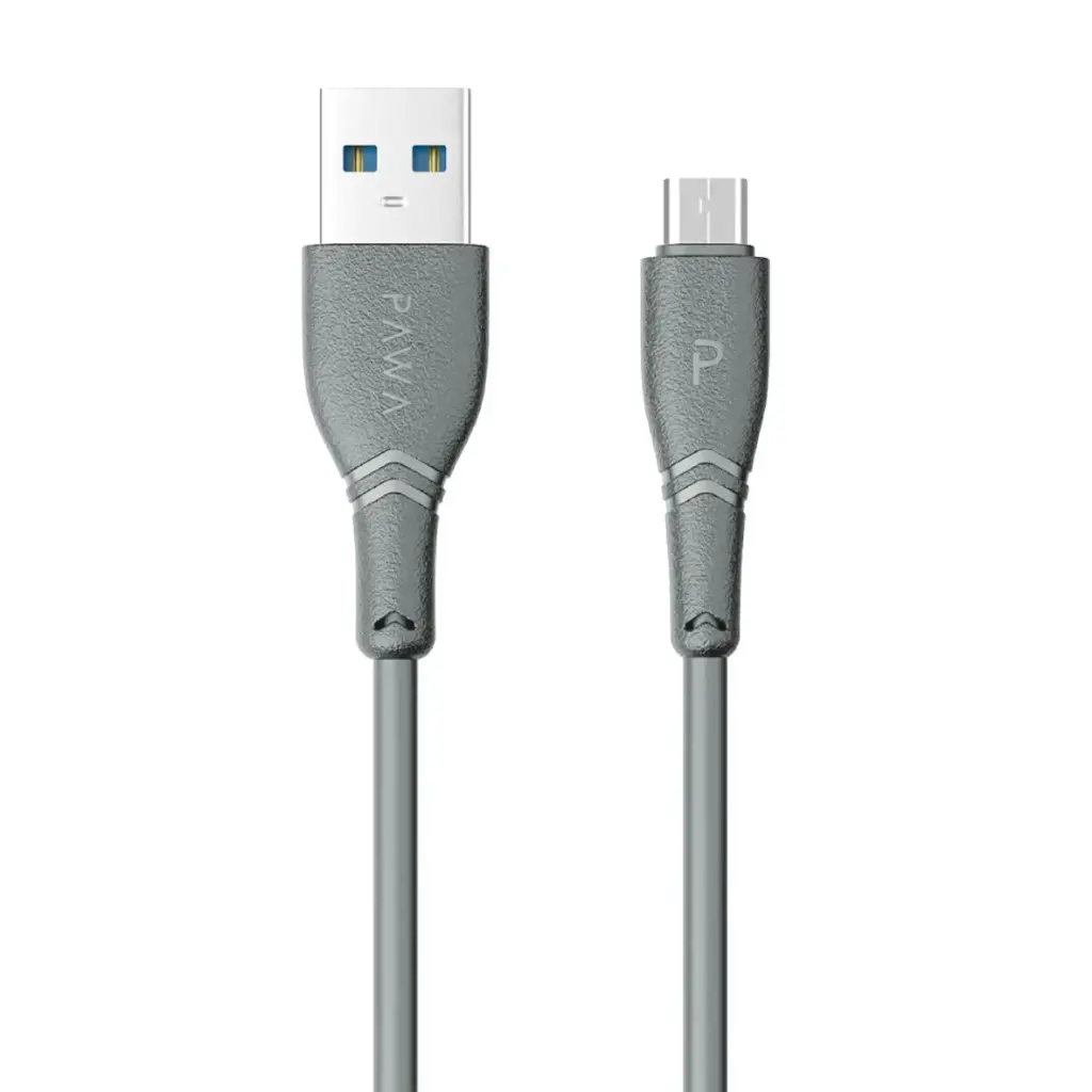 شحن سريع 2.4 أمبير، كابل بيانات بطول 1.2 متر، منفذ Micro USB