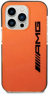 AMG HC PC/TPE ORANGE BLACK IP14 PRO