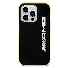 AMG HC PC/TPU BLACK YELLOW IP14 PRO MAX