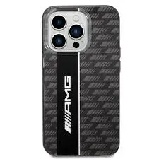 AMG HC TRANSP DOUBLE LAYER CARBON PATTERN II BLACK IP14 PRO MAX