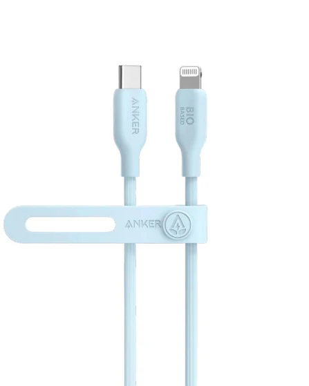 Anker 542 Usb-C To Lightning Cable Bio-Based 3ft -Black