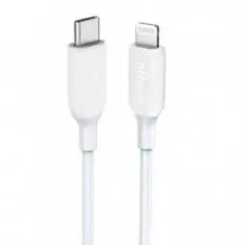 ANKER POWERLINE III USB-C TO LIGHTNING 2.0 CABLE 1FT WHITE