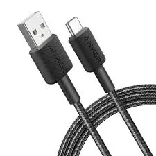 ANKER POWERLINE MICRO USB 6FT BLACK