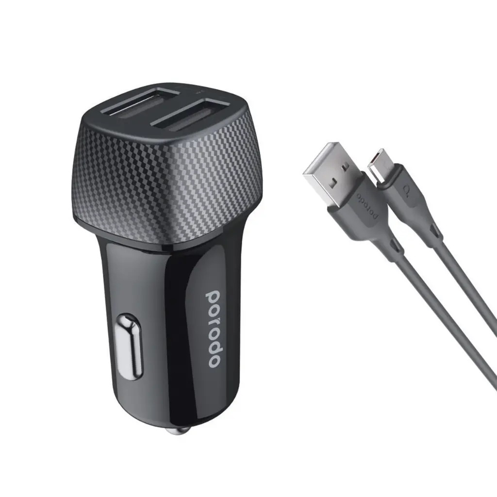 43W PD Dual Port Car Charger Porodo