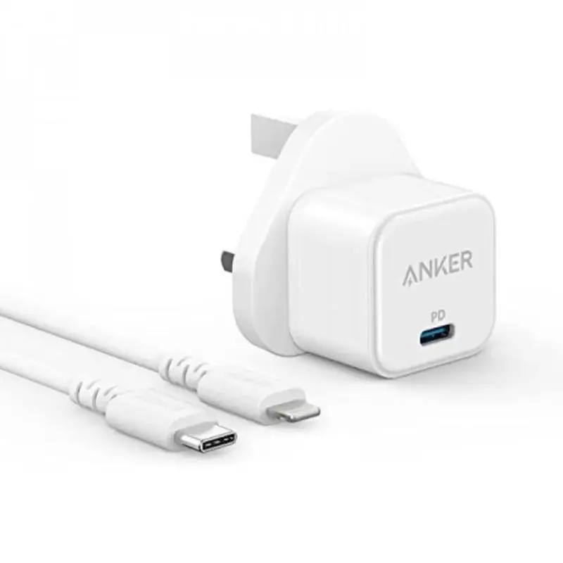 Anker Powerport III 20W Cube With Lightning Cable