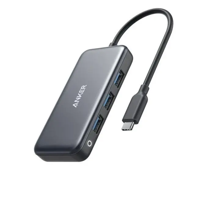 Anker Premium 4-In-1 Usb-C Hub-Grey