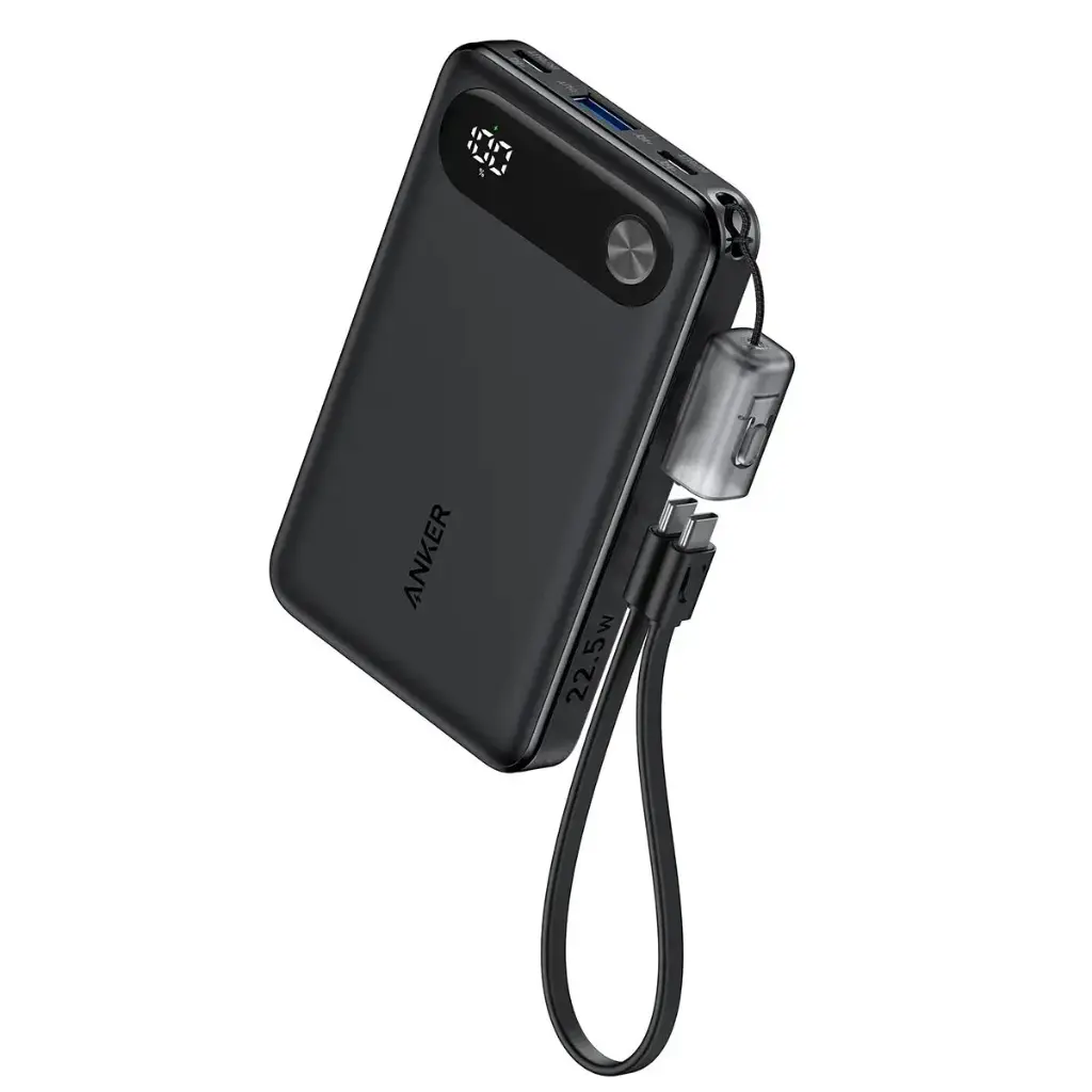 Anker PowerBank 10K 22.5W With Digital Display-Black