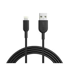 ANKER POWERLINE III LIGHTNING CABLE BLACK-6FT