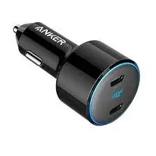ANKER POWERERDRIVE+III DUO ORIGIN 2 USB C-PD-30W 18W BLACK