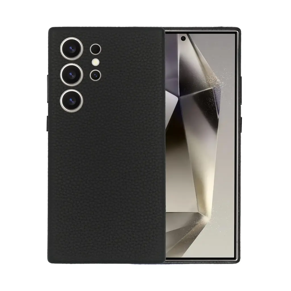 A-Case Leather Back Cover Amur Samsung S24 Ultra