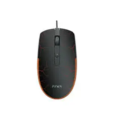 Pawa Wired Gaming Mouse 1600DPI-Black