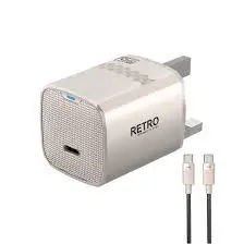 Pawa Retro PD 45W Gan Charger-Titanium
