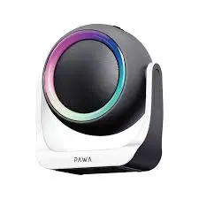 Pawa Aria Wall & Desktop Speaker With RGB Light-Black