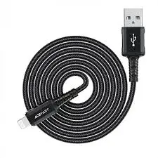 AceFast Nylon Braided Usb-A To Lightning Data Cable C4-02 1.8M-Black