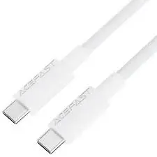 AceFast Braided Usb-C To Usb-C Data Cable C18-03 1.2M-White