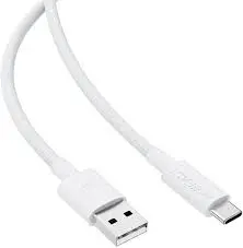 AceFast Braided Usb-A To Usb-C Data Cable C18-04 1.2M-White