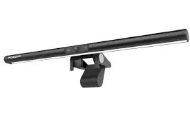 Porodo LumaView Full HD Webcam & Desk Light-Grey