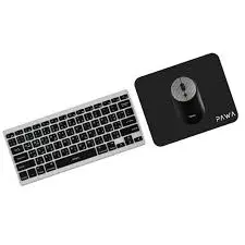 Pawa Dual Mode Combo Wireless Keyboard & Mouse Set-Grey&Black