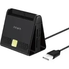 Pawa Multi Slots Smart Card Reader-Black