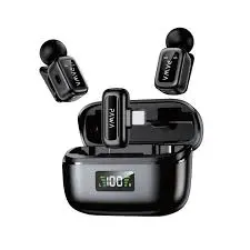 Pawa Mike M6 Microphone With AI Voice Translator-Black