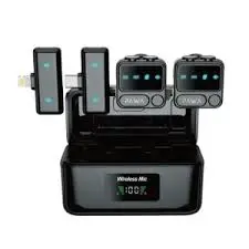 Pawa Holly Mike Microphone With AI Noise Reduction-Black