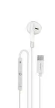 Powerology Type-C Mono Earphone 14mm-White