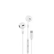 Powerology Type-C Stereo Earphone-White