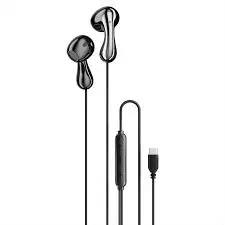 Porodo Stereo Bass Type-C Wired Earphones PD3BWEC1-Black