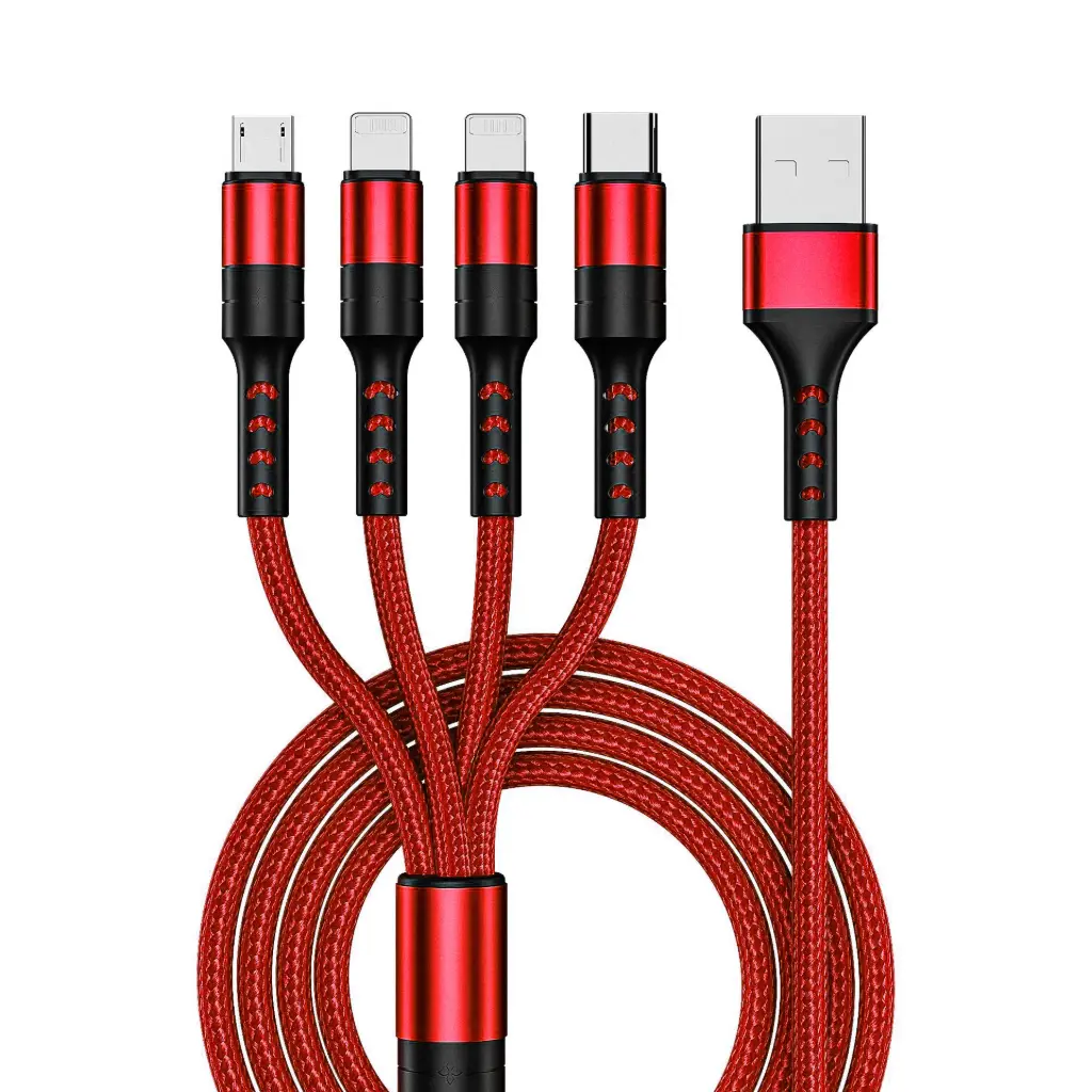 Al Jazira  4 In 1 Braided Data Cable JP-727A