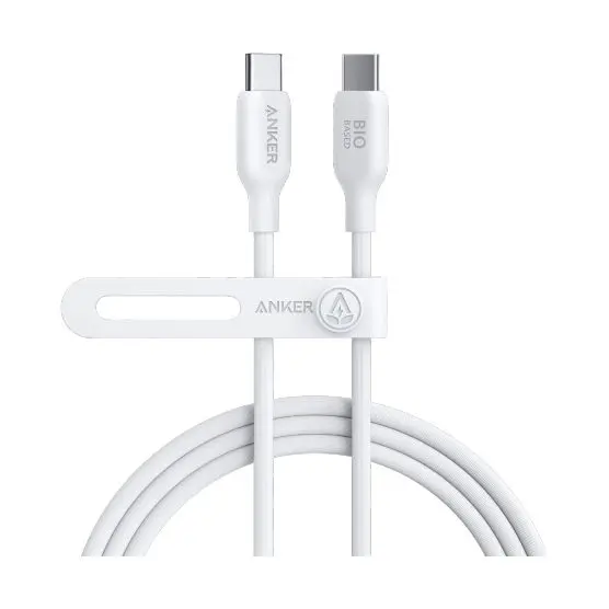 Anker 544 Usb C To Usb C Bio-Based Cable 6ft-White