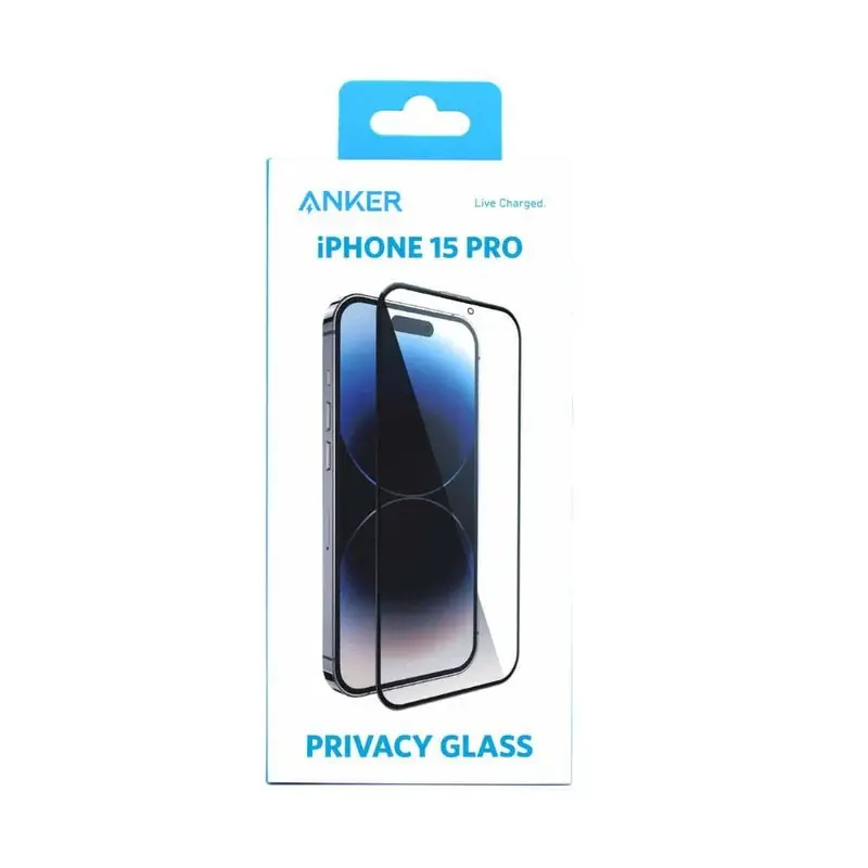 Anker High Definition Tempered Glass Clear IP 15 Pro
