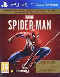Game CD Spider man Marvel PS4