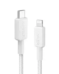 Anker 322 USB-C to Lightning Cable 6ft -White