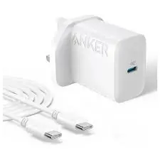 Anker 20W Charger With USB-C Cable