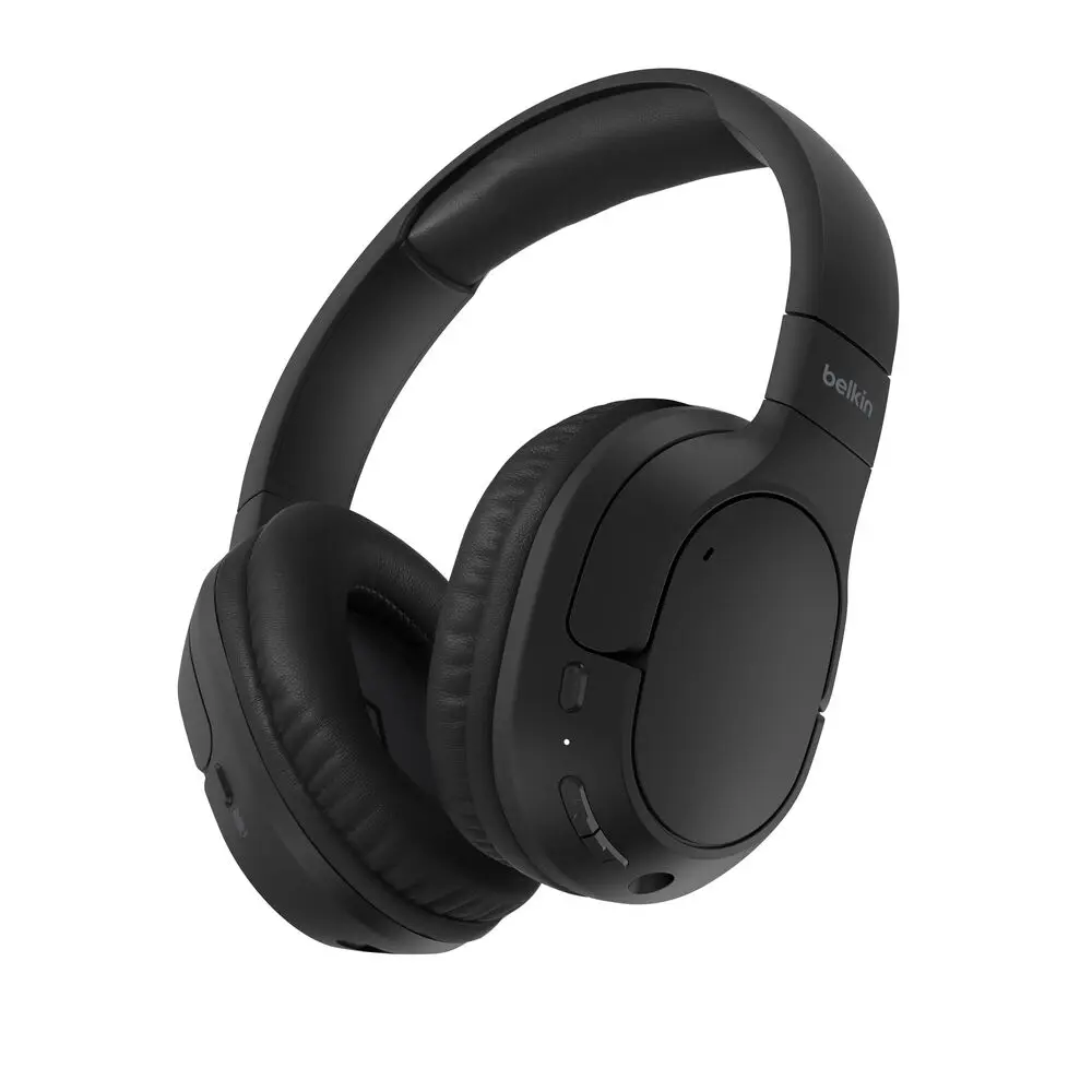 Belkin SoundForm Surround Wireless Over-Ear Headphones AUD009-Black
