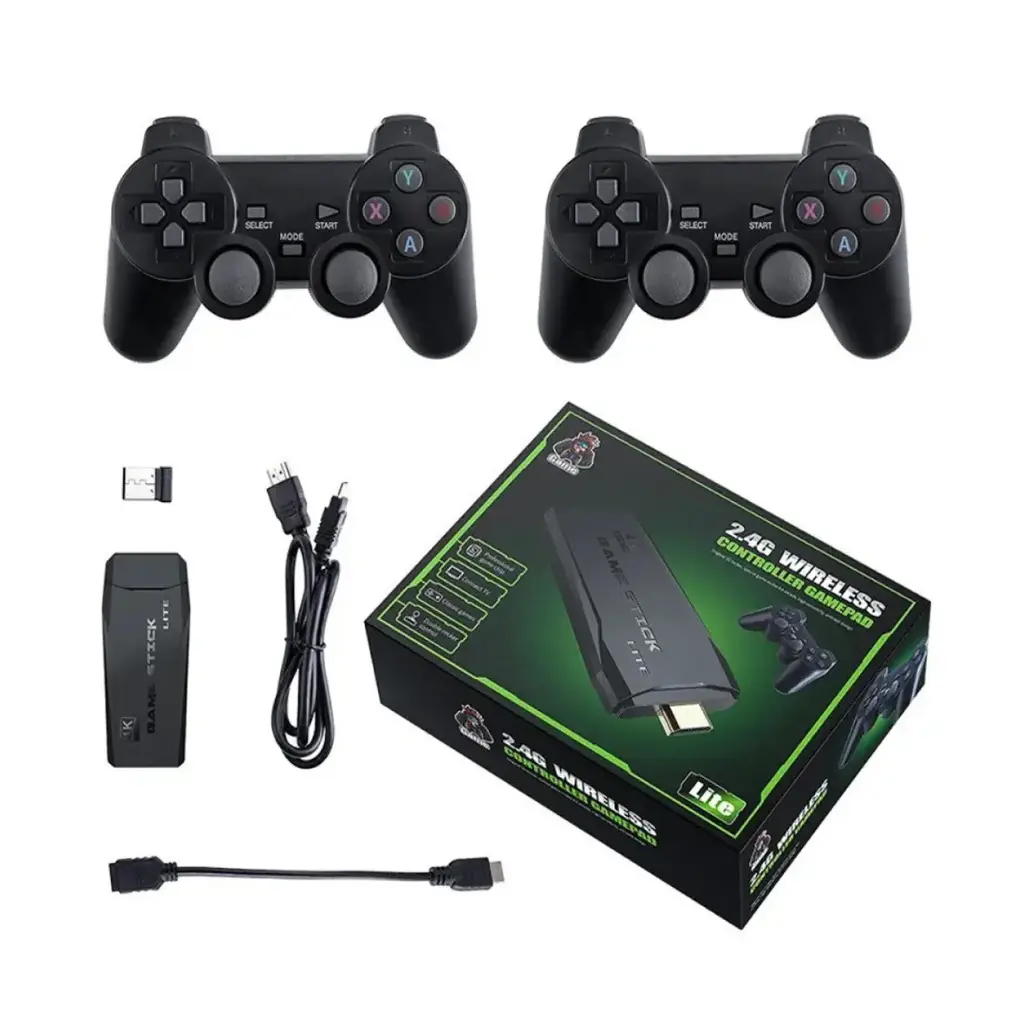 2.4G Wireless Controller Gamepad 4K Ultra Game Stick
