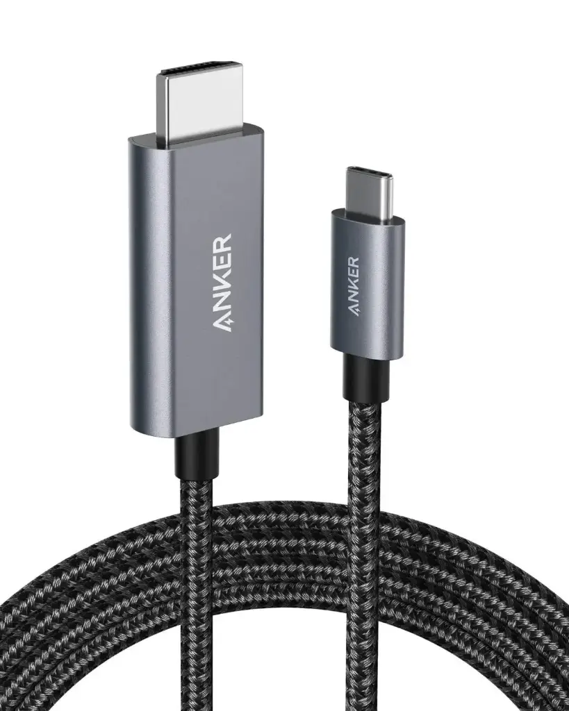 Anker 311 Usb-C To HDMI Braided Cable 1.8m-Black