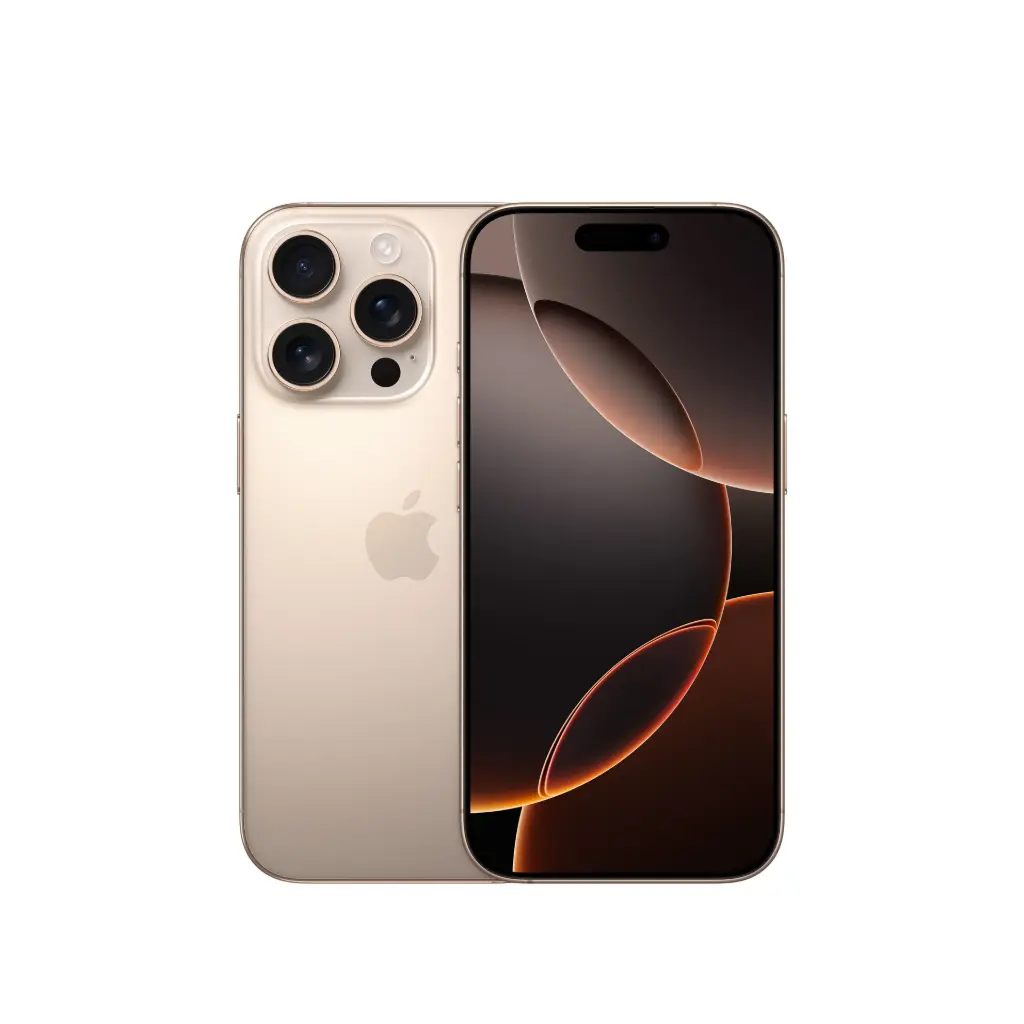 أبل إيفون 16 بره ماكس 256gb ديزرت تيتانيوم