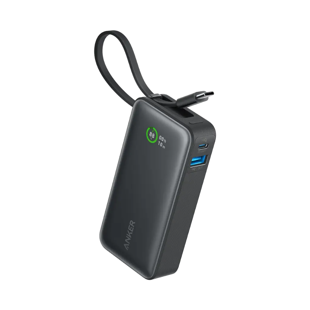 Anker Nano Power Bank 10000mAh Light Weight 30w With Usb-C Cable