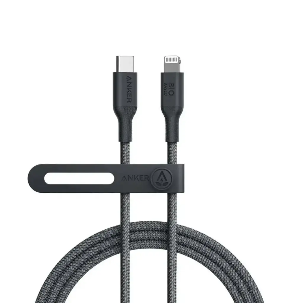 Anker 542 Usb-C To Lightning Cable Bio-Based Ft -Black